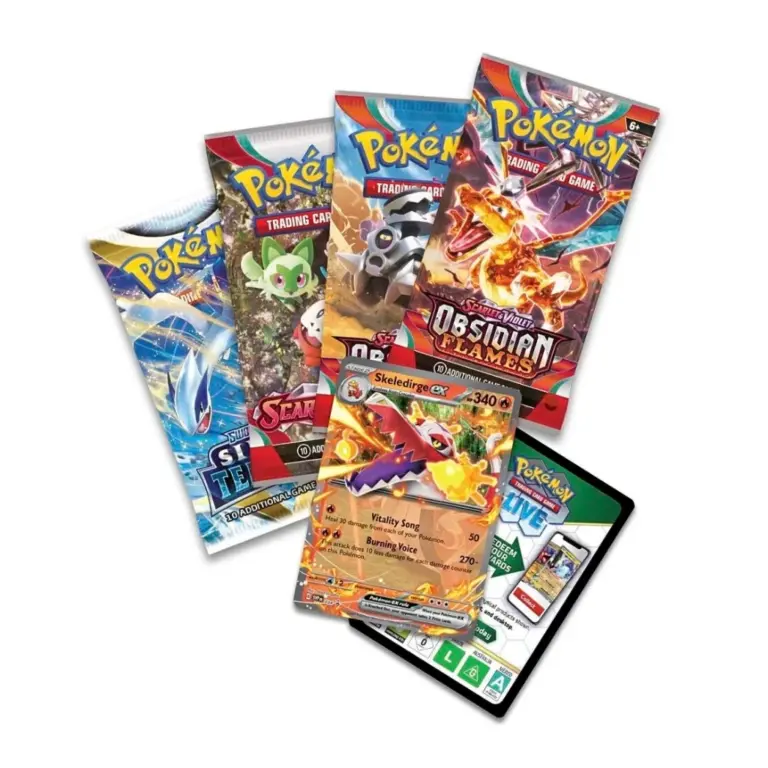 02. Pokémon TCG Paldea Partners Tin Skeledirge Ex