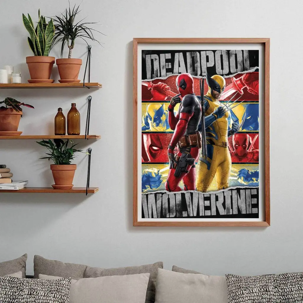 03. Deadpool & Wolverine Puzzle Compact, 1000pcs