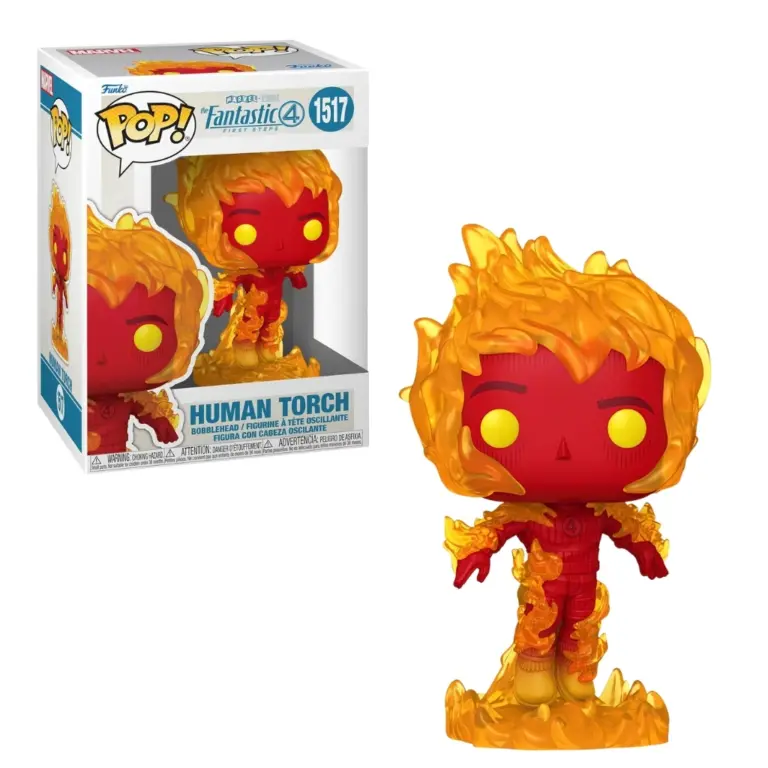 03. Funko Pop! Marvel The Fantastic Four Human Torch #1517
