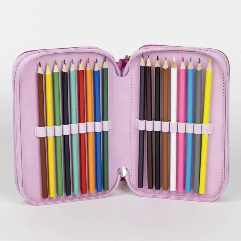 03. Minnie Mouse 'Dots' Troslojna Pernica S Priborom