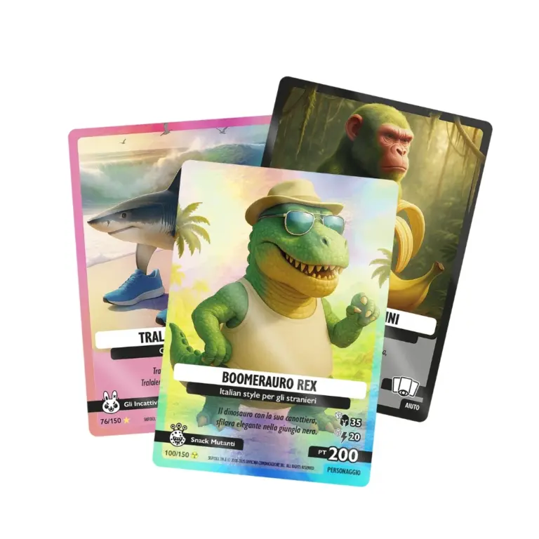 03. Skifidol Italian Brainrot TCG Universo Psichedelico Album + Starter Pack