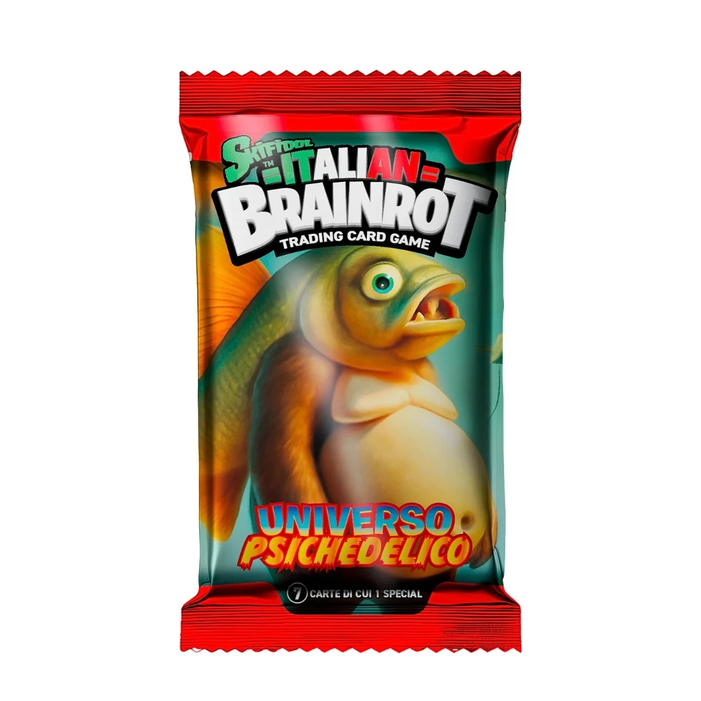 03. Skifidol Italian Brainrot TCG Universo Psichedelico Booster Pack