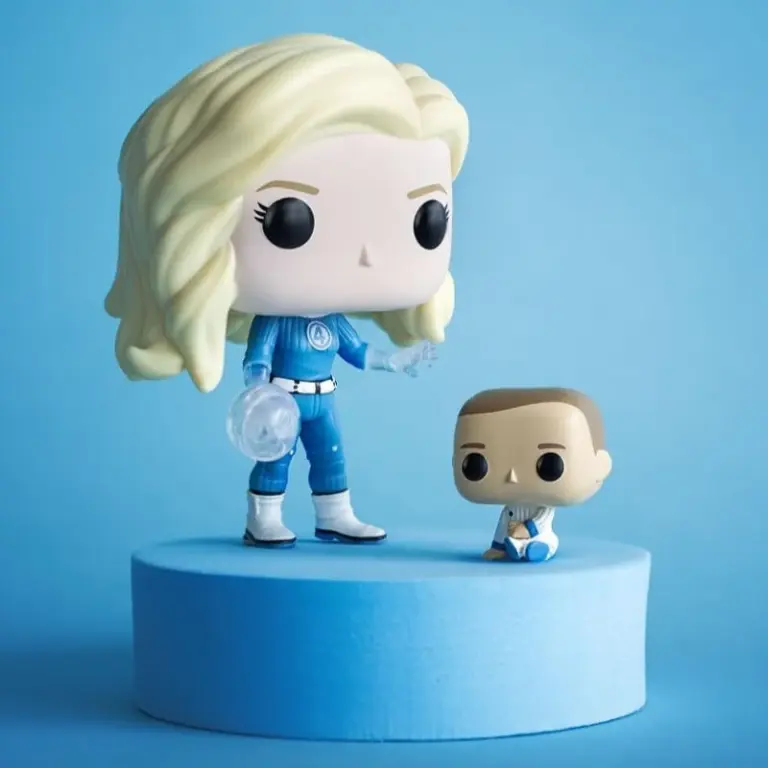 04. Funko Pop! & Buddy The Fantastic Four Invisible Woman & Franklin #1514