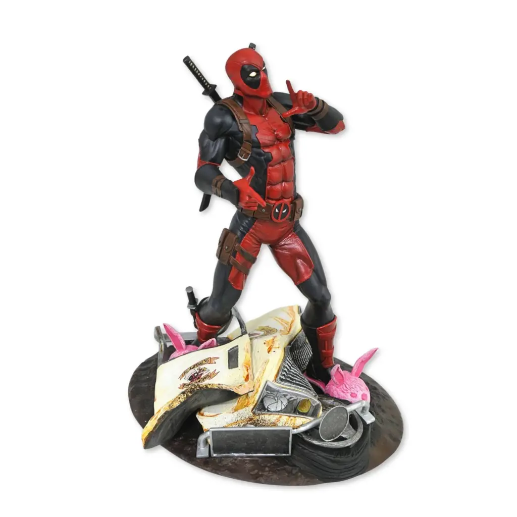 01. Diamond Select Marvel Gallery Deadpool (Taco Truck) Figura, 25cm