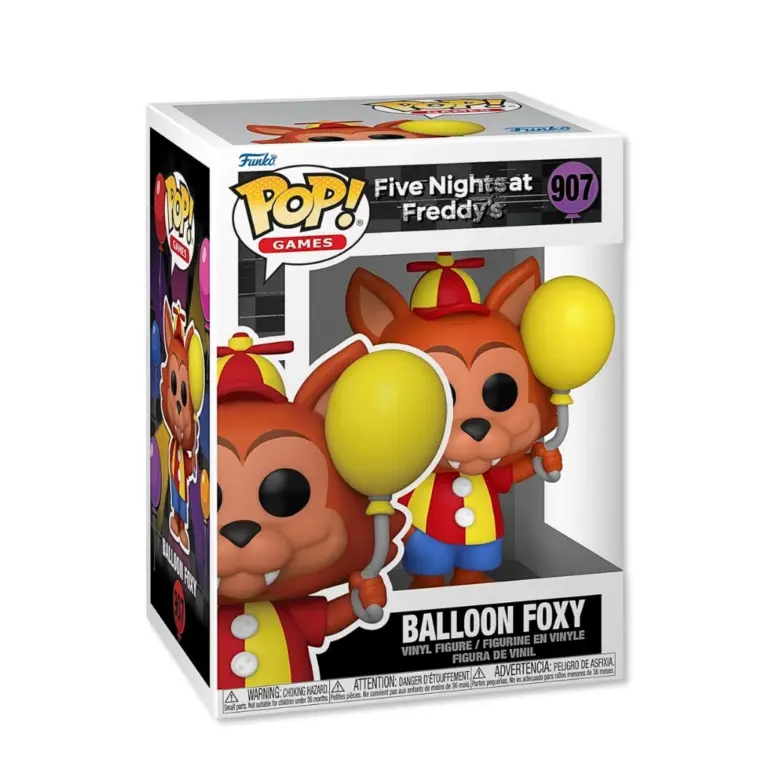 01. Funko Pop! Games Five Nights At Freddy’s Balloon Foxy #907