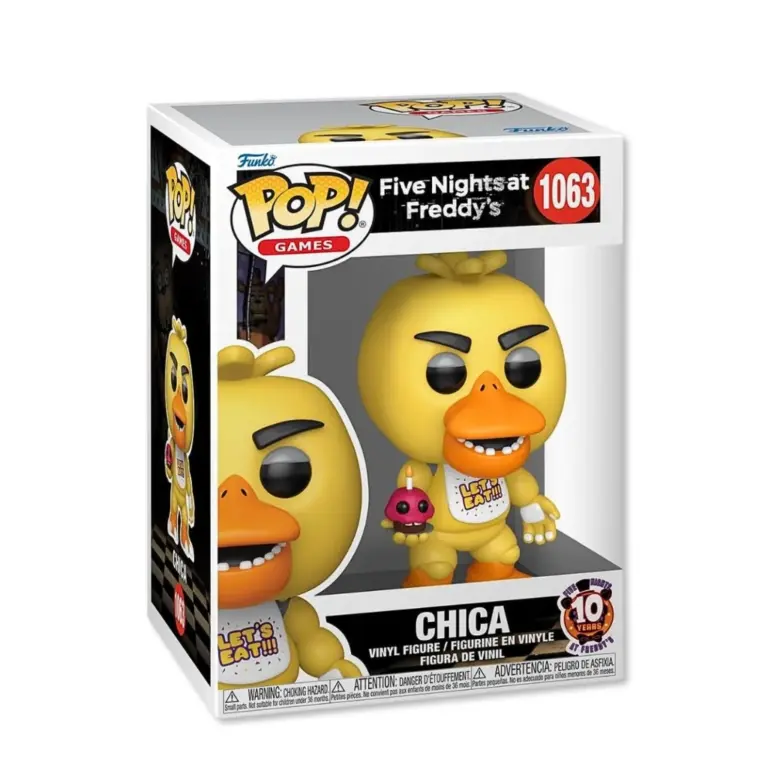 01. Funko Pop! Games Five Nights At Freddy’s Chica #1063