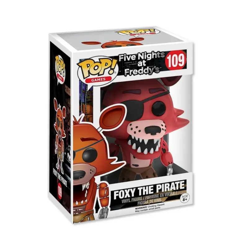 01. Funko Pop! Games Five Nights At Freddy’s Foxy The Pirate #109