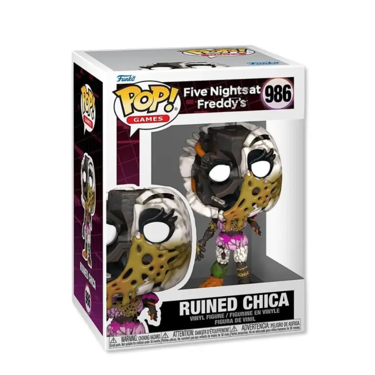 01. Funko Pop! Games Five Nights At Freddy’s Ruined Chica #986