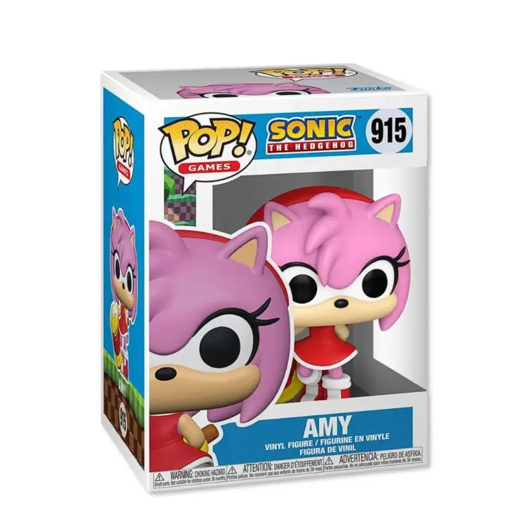 01. Funko Pop! Games Sonic The Hedgehog Amy #915