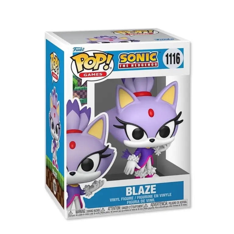 01. Funko Pop! Games Sonic The Hedgehog Blaze #1116