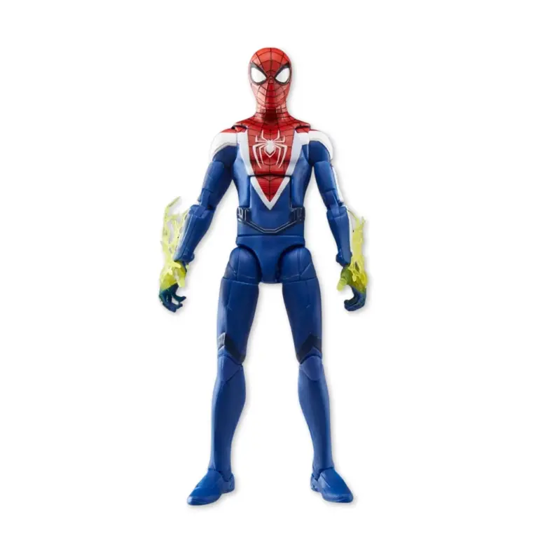 01. Marvel Legends Series Gamerverse Miles Morales (Upgraded Suit) Figura, 15cm