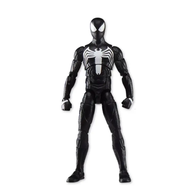 01. Marvel Legends Series Gamerverse Peter Parker (Black Suit) Figura, 15cm