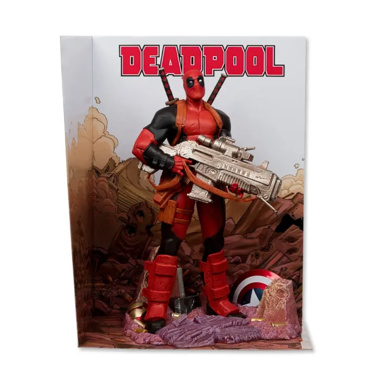 01. McFarlane Marvel Deadpool Figura, 27cm + Strip (Deadpool #1)