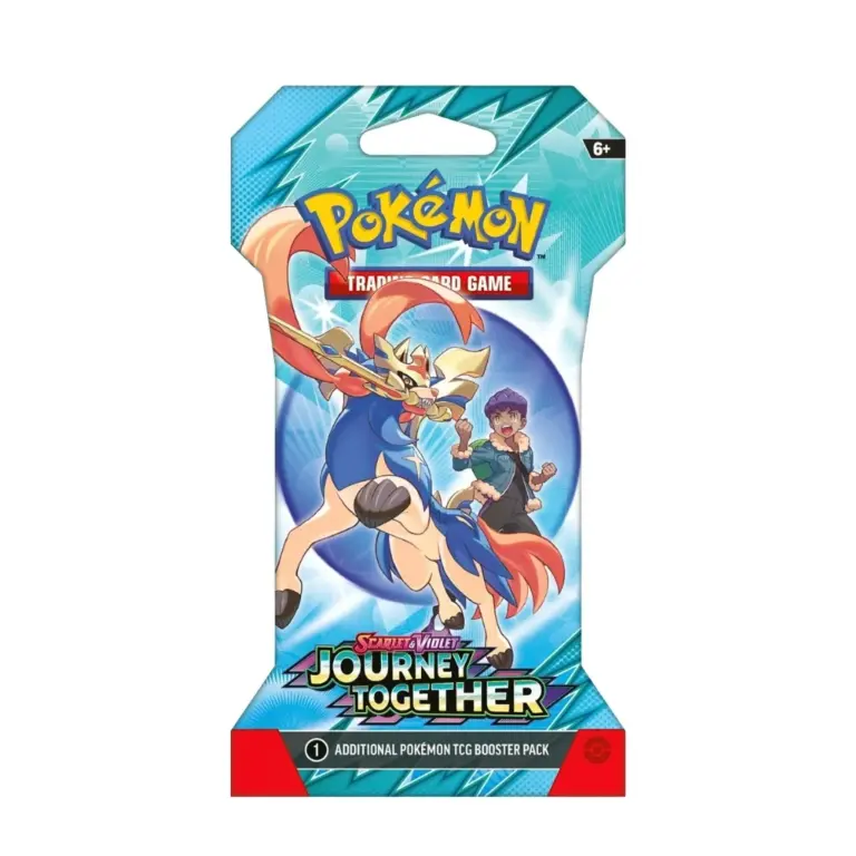 01. Pokémon TCG Journey Together Sleeved Booster Pack