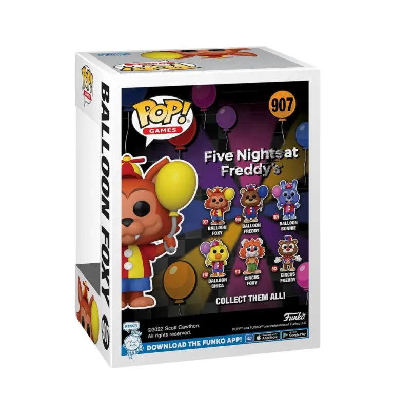 02. Funko Pop! Games Five Nights At Freddy’s Balloon Foxy #907