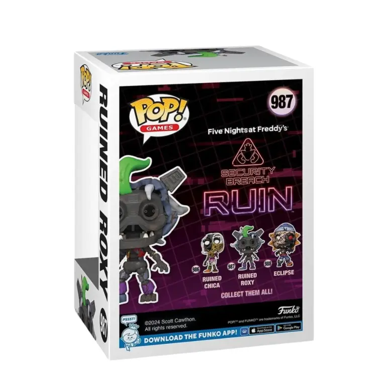 02. Funko Pop! Games Five Nights At Freddy’s Ruined Roxy #987