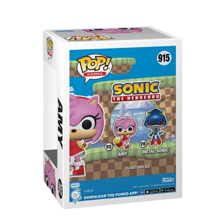 02. Funko Pop! Games Sonic The Hedgehog Amy #915