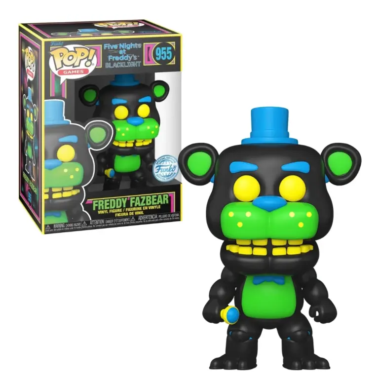 03. Funko Pop! Games Five Nights At Freddy’s Freddy (Blacklight) #955