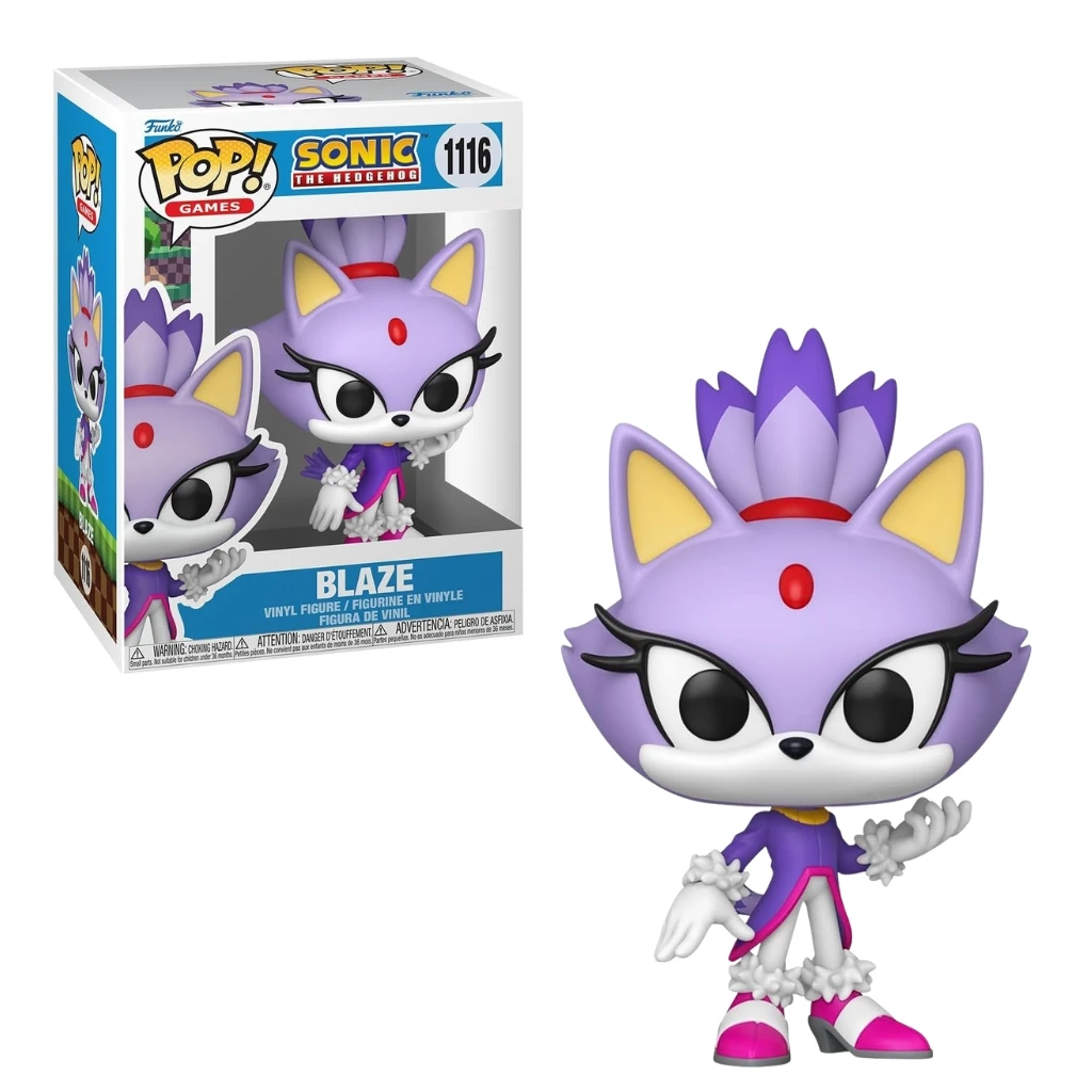 03. Funko Pop! Games Sonic The Hedgehog Blaze #1116