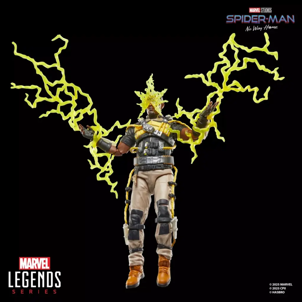 03. Marvel Legends Series Spider Man Marvel's Electro Figura, 15cm
