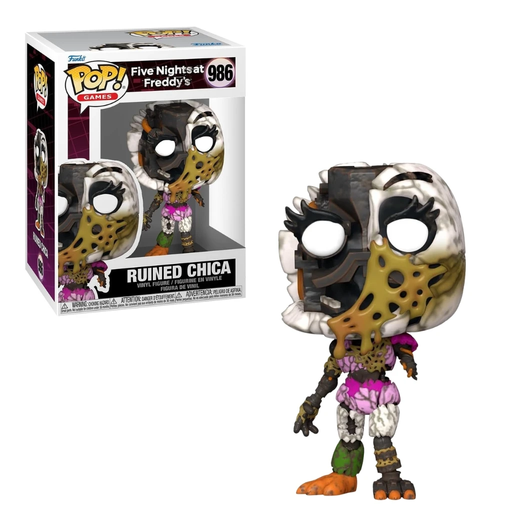 04. Funko Pop! Games Five Nights At Freddy’s Ruined Chica #986