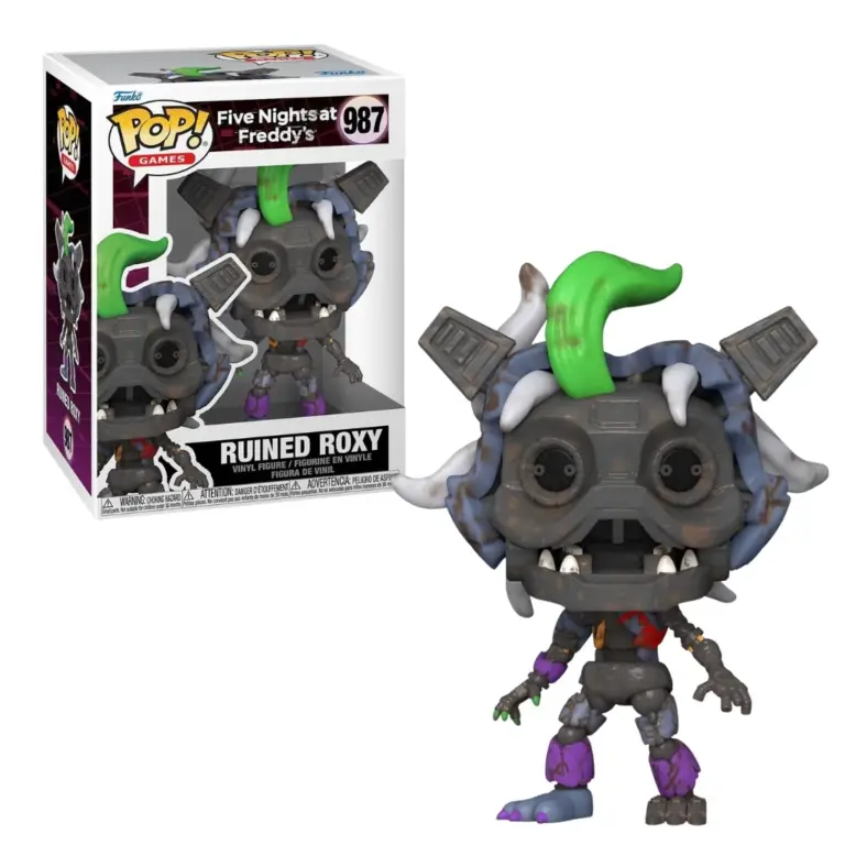 04. Funko Pop! Games Five Nights At Freddy’s Ruined Roxy #987