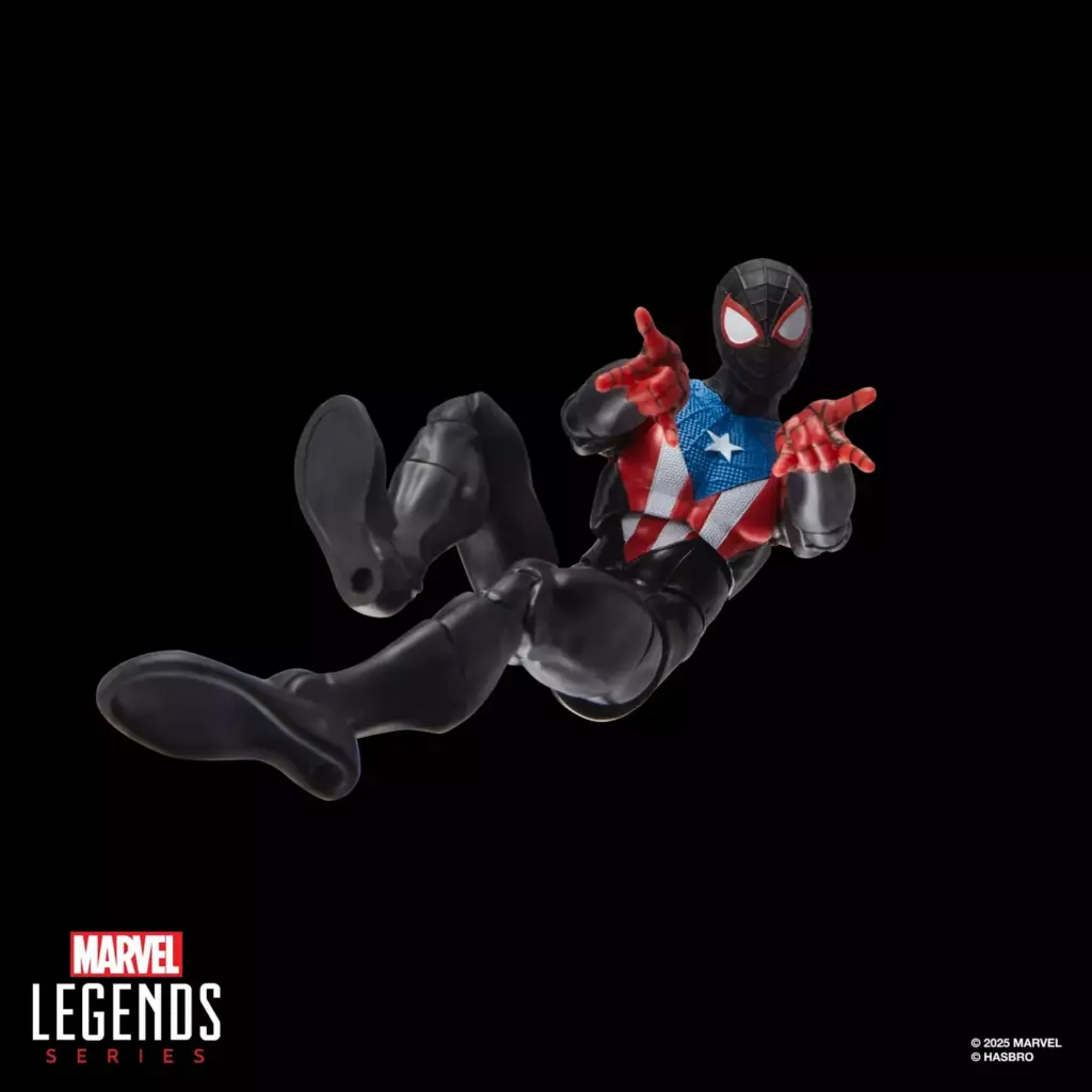 04. Marvel Legends Series Gamerverse Miles Morales (Boricua Suit) Figura, 15cm