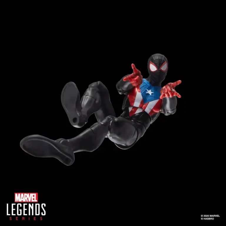 04. Marvel Legends Series Gamerverse Miles Morales (Boricua Suit) Figura, 15cm