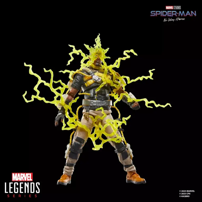 04. Marvel Legends Series Spider Man Marvel's Electro Figura, 15cm