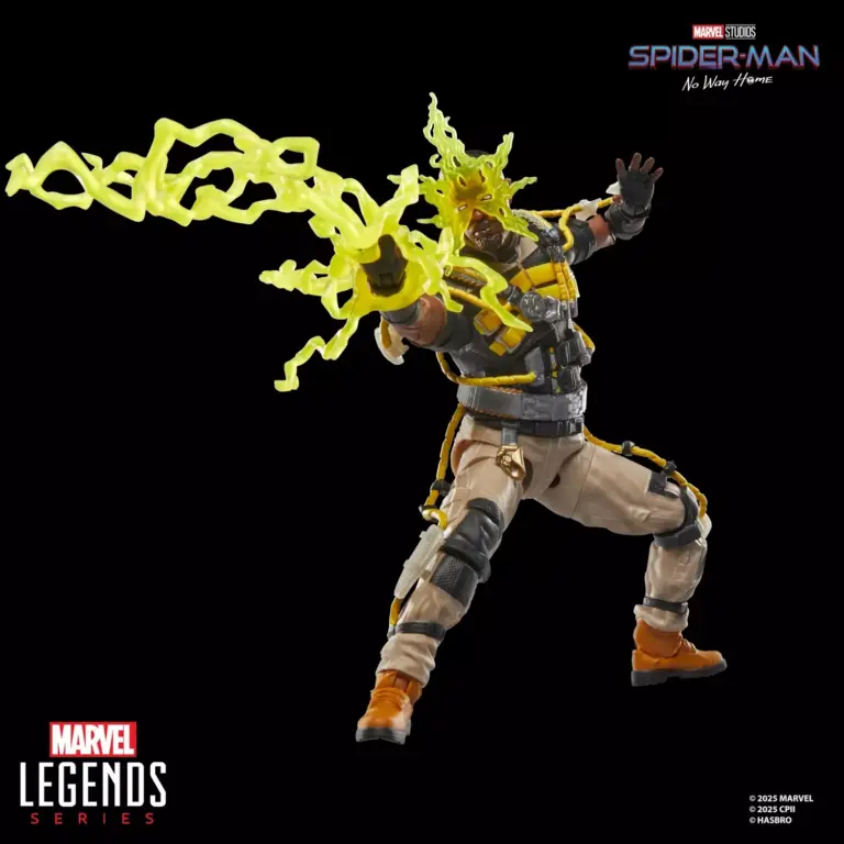 06. Marvel Legends Series Spider Man Marvel's Electro Figura, 15cm
