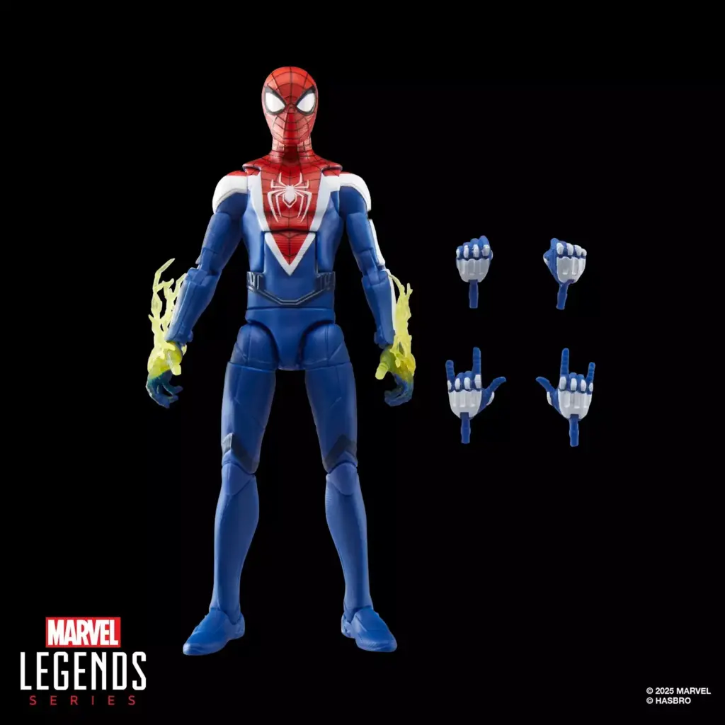 07. Marvel Legends Series Gamerverse Miles Morales (Upgraded Suit) Figura, 15cm