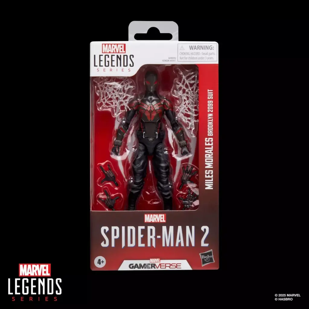 09. Marvel Legends Series Gamerverse Miles Morales (Brooklyn 2099) Figura, 15cm