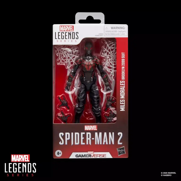 09. Marvel Legends Series Gamerverse Miles Morales (Brooklyn 2099) Figura, 15cm