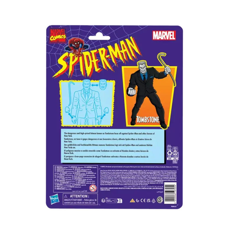 09. Marvel Legends Series Tombstone Figura, 15cm