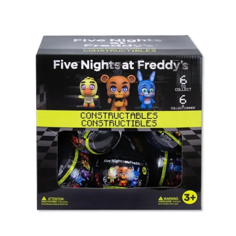01. Five Nights At Freddy's Constructables Mini Figure (Mystery Ball)