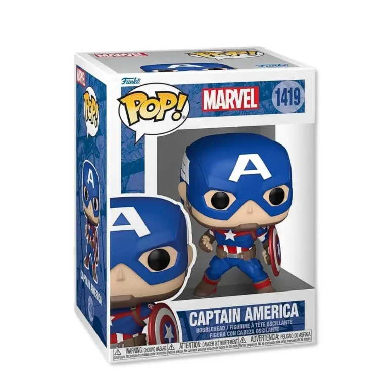 01. Funko Pop! Marvel New Classics Captain America #1419