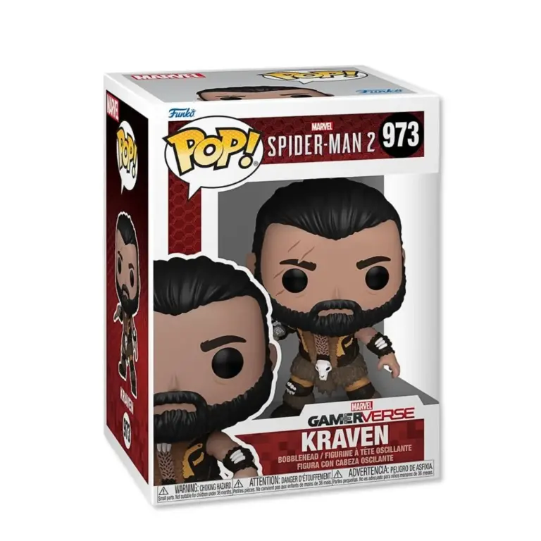 01. Funko Pop! Marvel Spider Man 2 Kraven #973