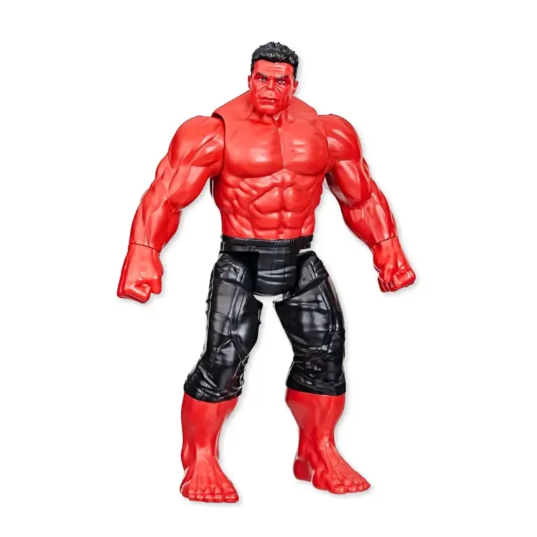 01. Hasbro Titan Hero Captain America Red Hulk Figura, 30cm