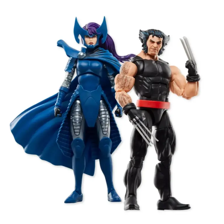 01. Marvel Legends Series Wolverine And Psylocke Figure, 15cm