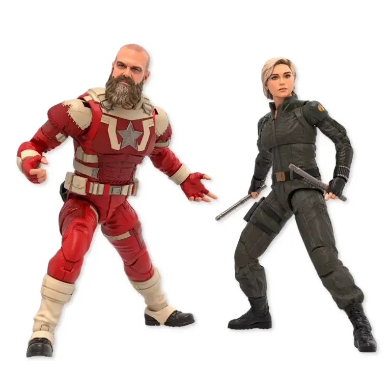 01. Marvel Legends Series Yelena Belova And Red Guardian Figure, 15cm