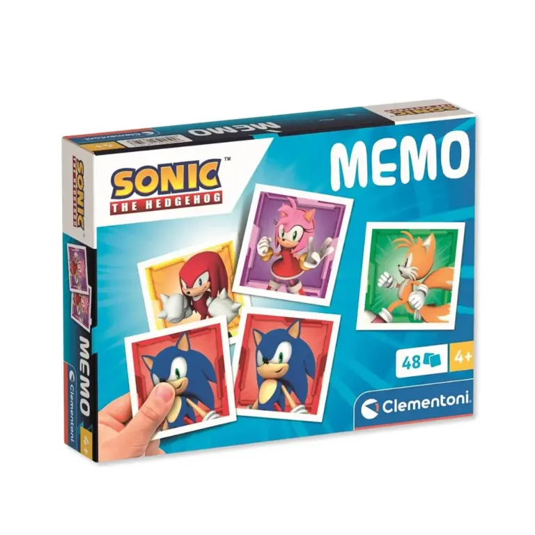 01. Memory Društvena Igra Sonic, 48pcs