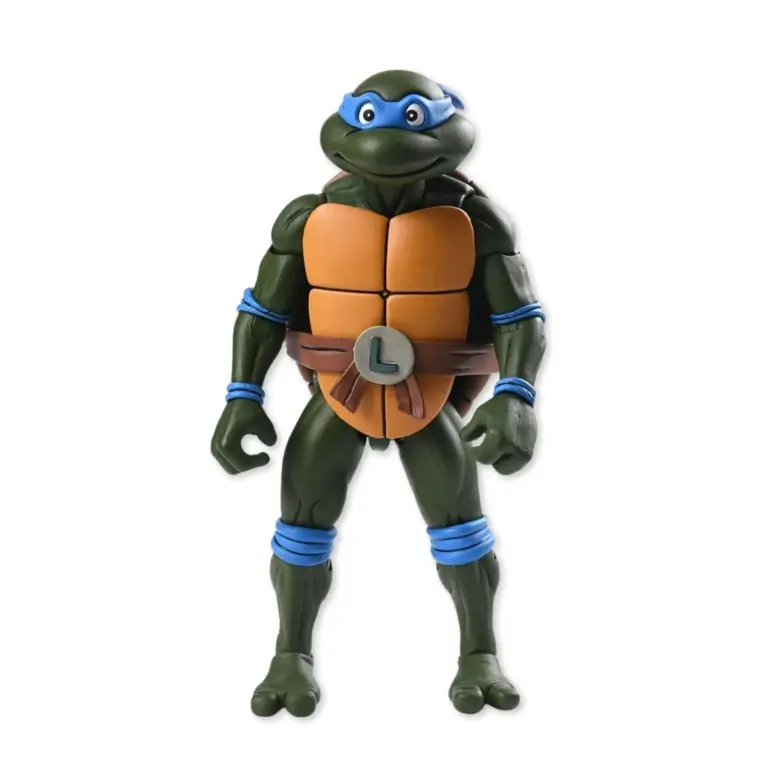 01. NECA Teenage Mutant Ninja Turtles Leonardo (Cartoon) Figura, 18cm