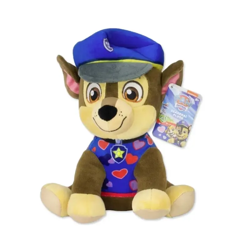 01. Paw Patrol Chase 'Sitting' Plišana Igračka, 25cm