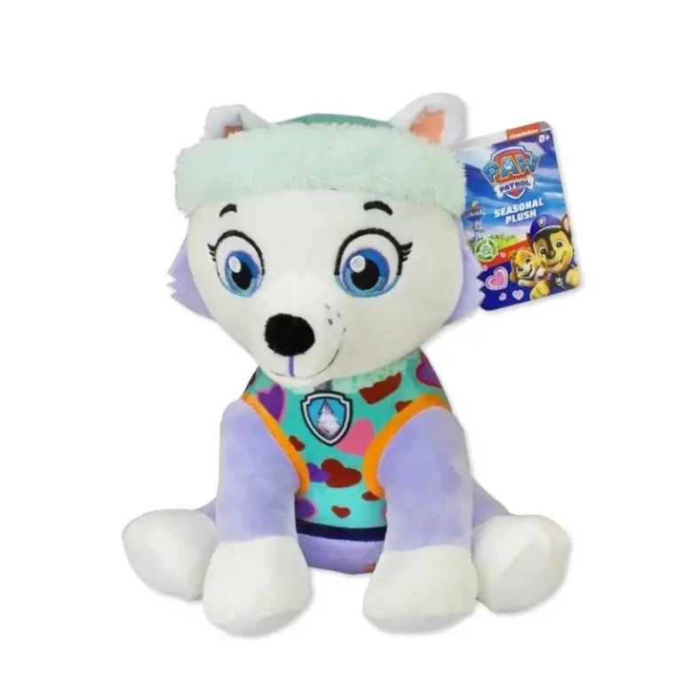 01. Paw Patrol Everest 'Sitting' Plišana Igračka, 25cm