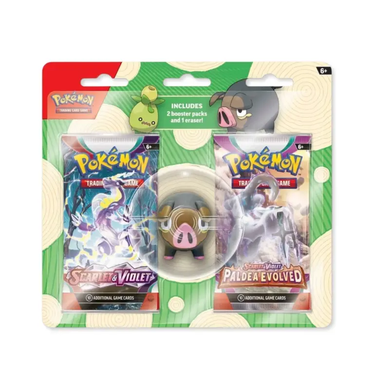 01. Pokémon TCG Back To School Eraser Blister (2023) Lechonk