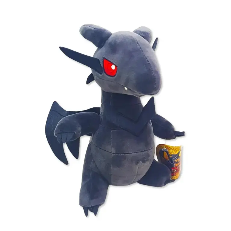 01. Red Eyes Black Dragon Plišana Igračka, 20cm