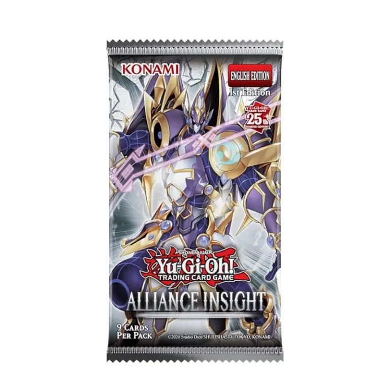 01. Yu Gi Oh! TCG Alliance Insight Booster Pack