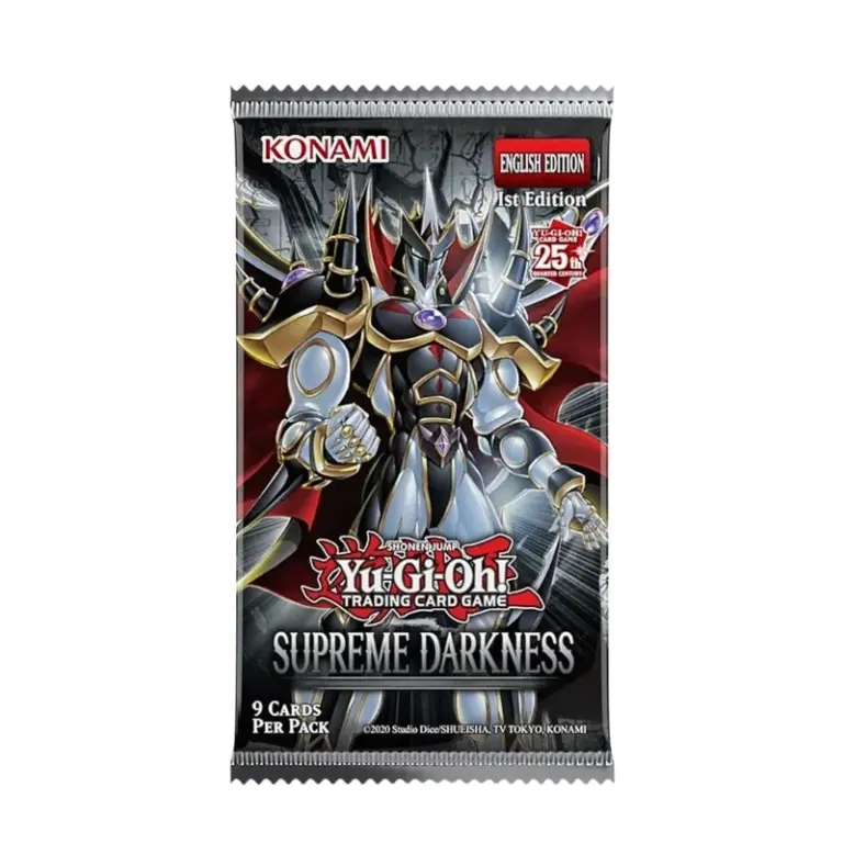 01. Yu Gi Oh! TCG Supreme Darkness Booster Pack