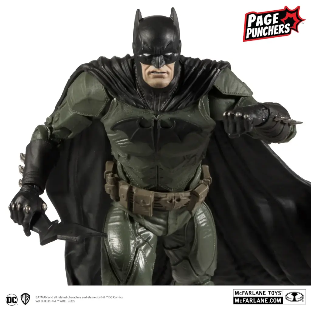 02. DC Comics Black Adam Strip + Batman Figura, 17cm