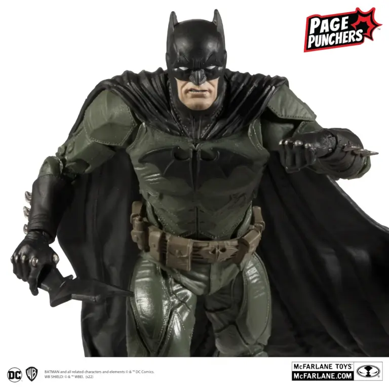 02. DC Comics Black Adam Strip + Batman Figura, 17cm